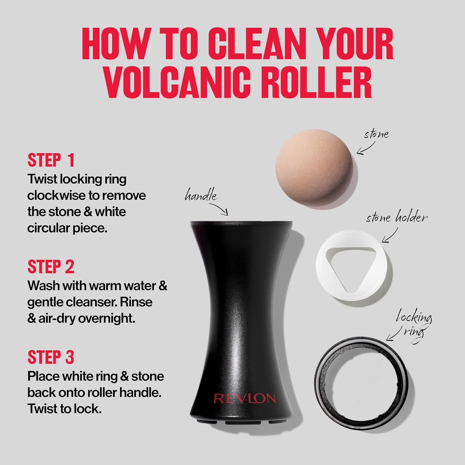Revlon Oil-Absorbing Volcanic Face Roller | Shopee Singapore