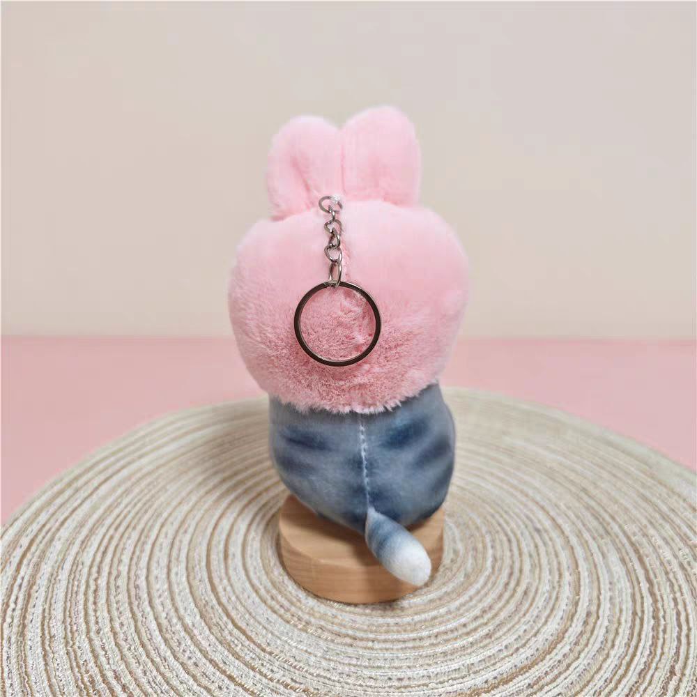 TURTLE Mofusand Bunny Plush Keychain Soft Toy Pendant Keychain Bag ...