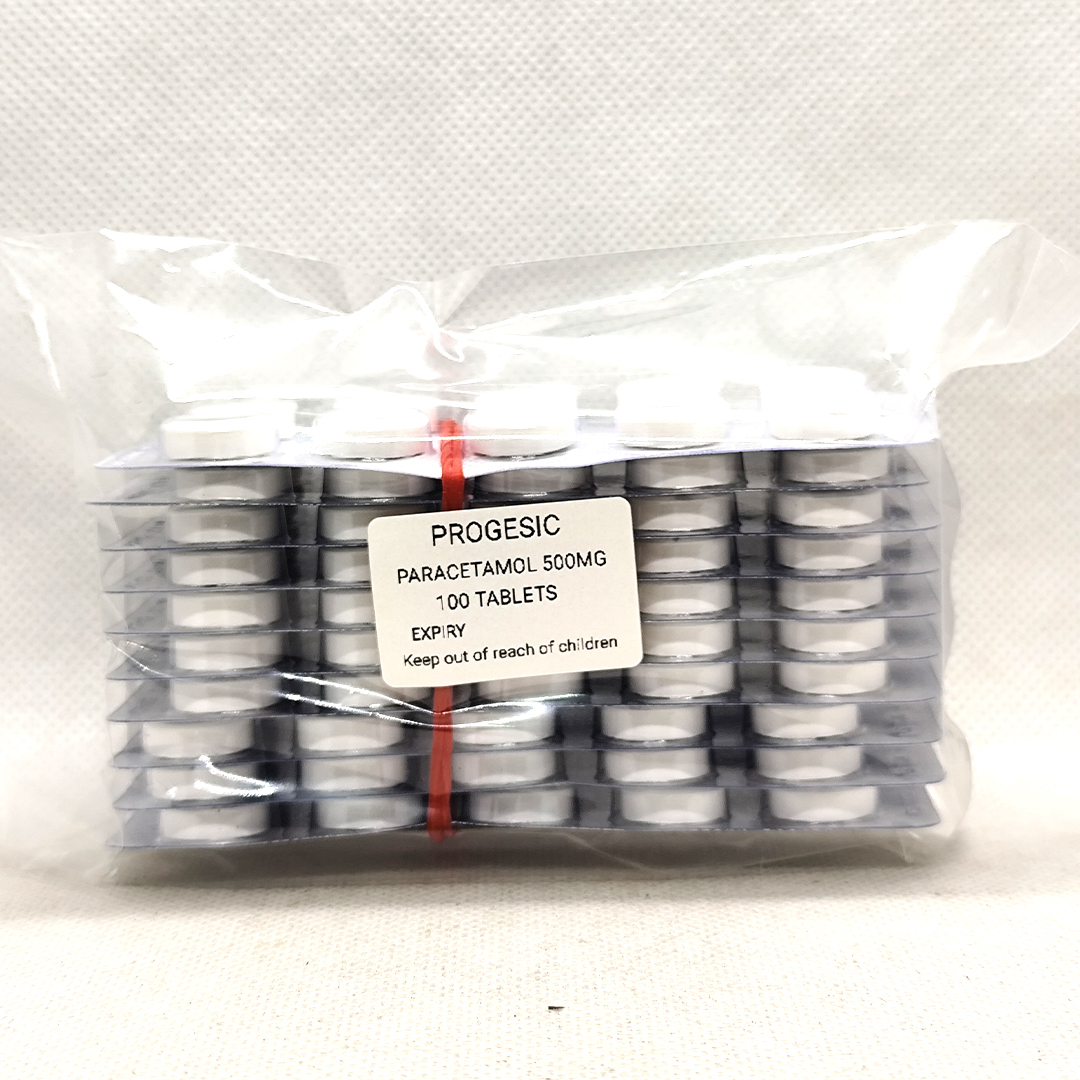 PROGESIC PARACETAMOL 500MG 100 TABLETS 热痛治 | Shopee Singapore