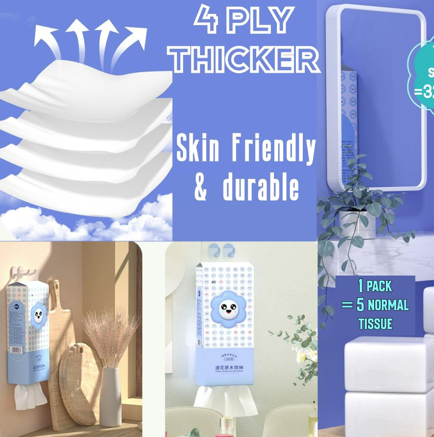 ｛Local ready stock｝Tissue paper/1 BOX 24 pack 4 ply Tissue Paper ...