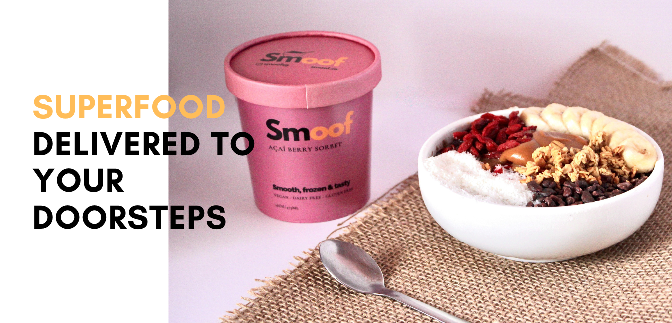 Smoof Acai Berry Sorbet PURE - Ready to Eat | Made in Brazil | Rich in ...