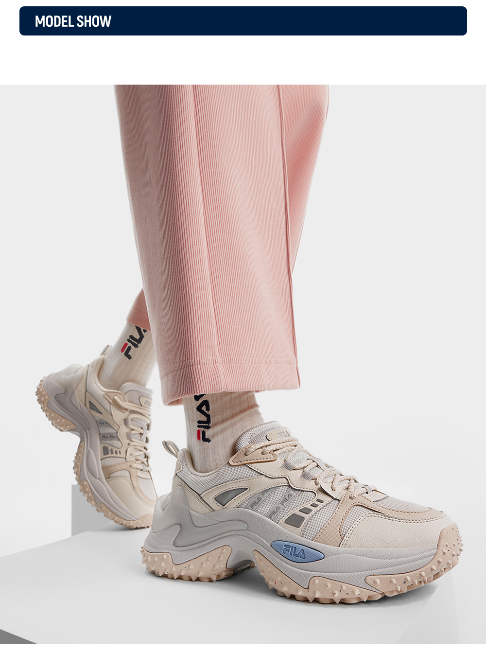Fila Rose Gold Trainers Womens Rose Gold Fila Trainers