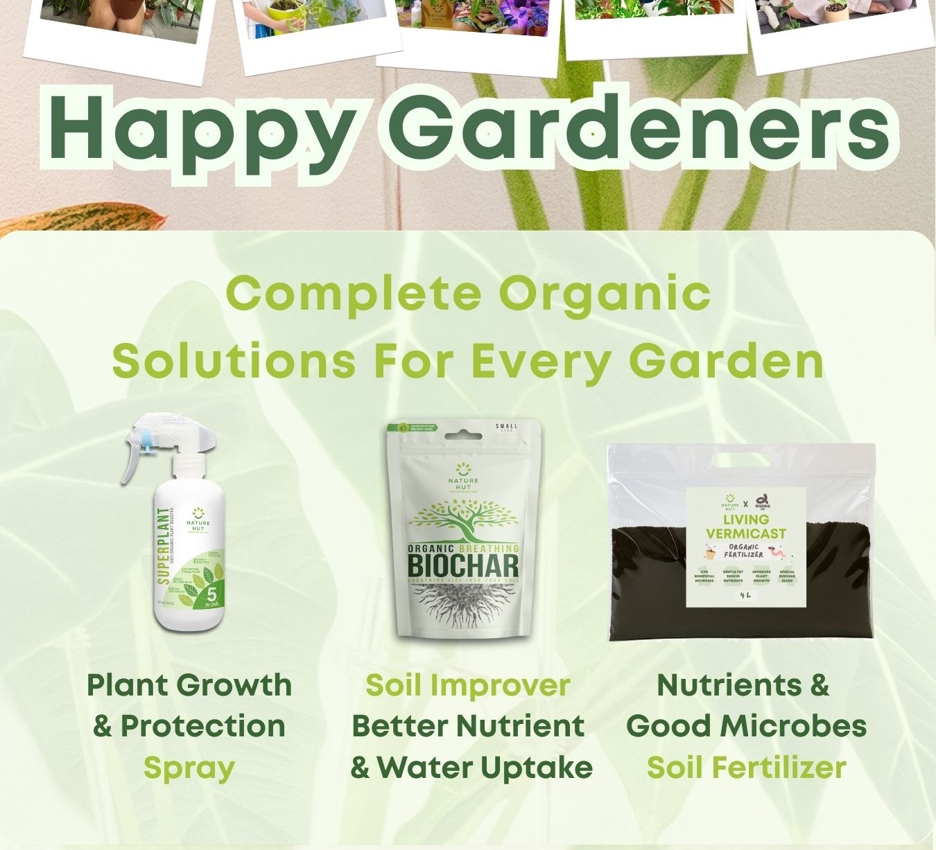Nature Hut Organic Breathing Biochar - Prevent Root Rot Soil Enhancer ...
