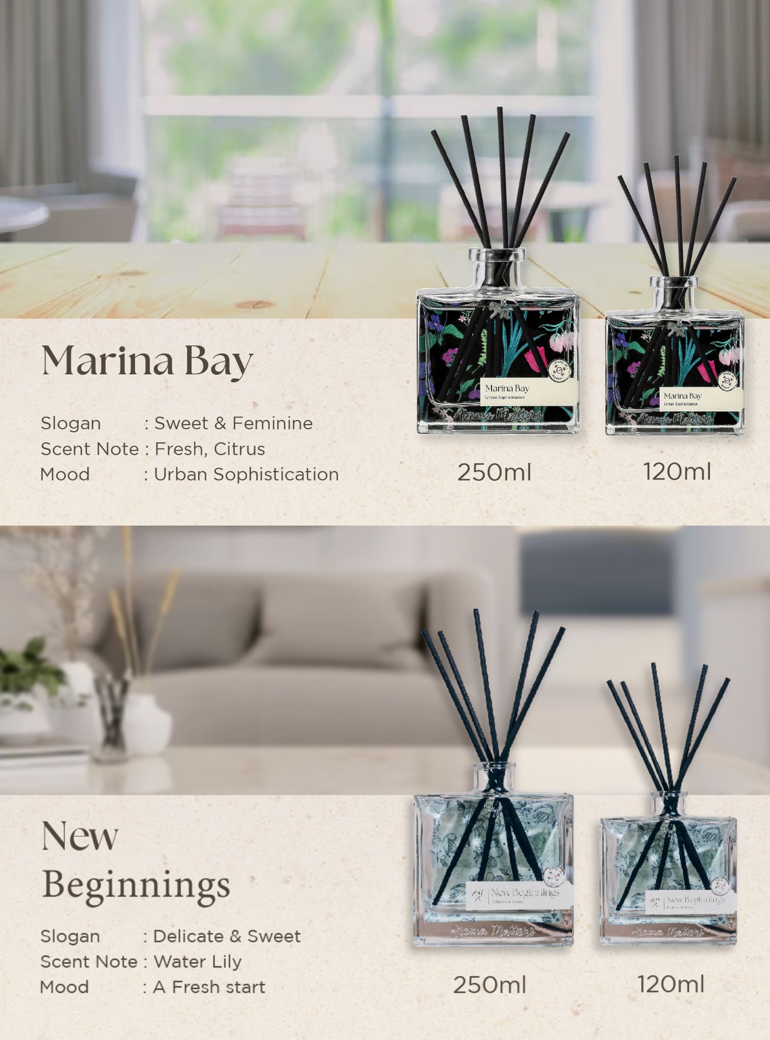[KOREAN IMPORT] Aroma Matters 250ML Reed Diffuser Made In Korea 16 ...
