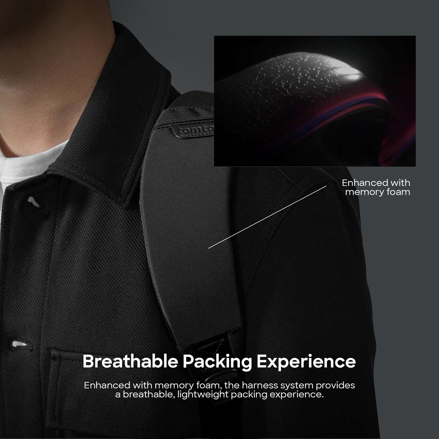 tomtoc Voyage-T50 Laptop Backpack | 15.6-inch | 20L | Shopee Singapore