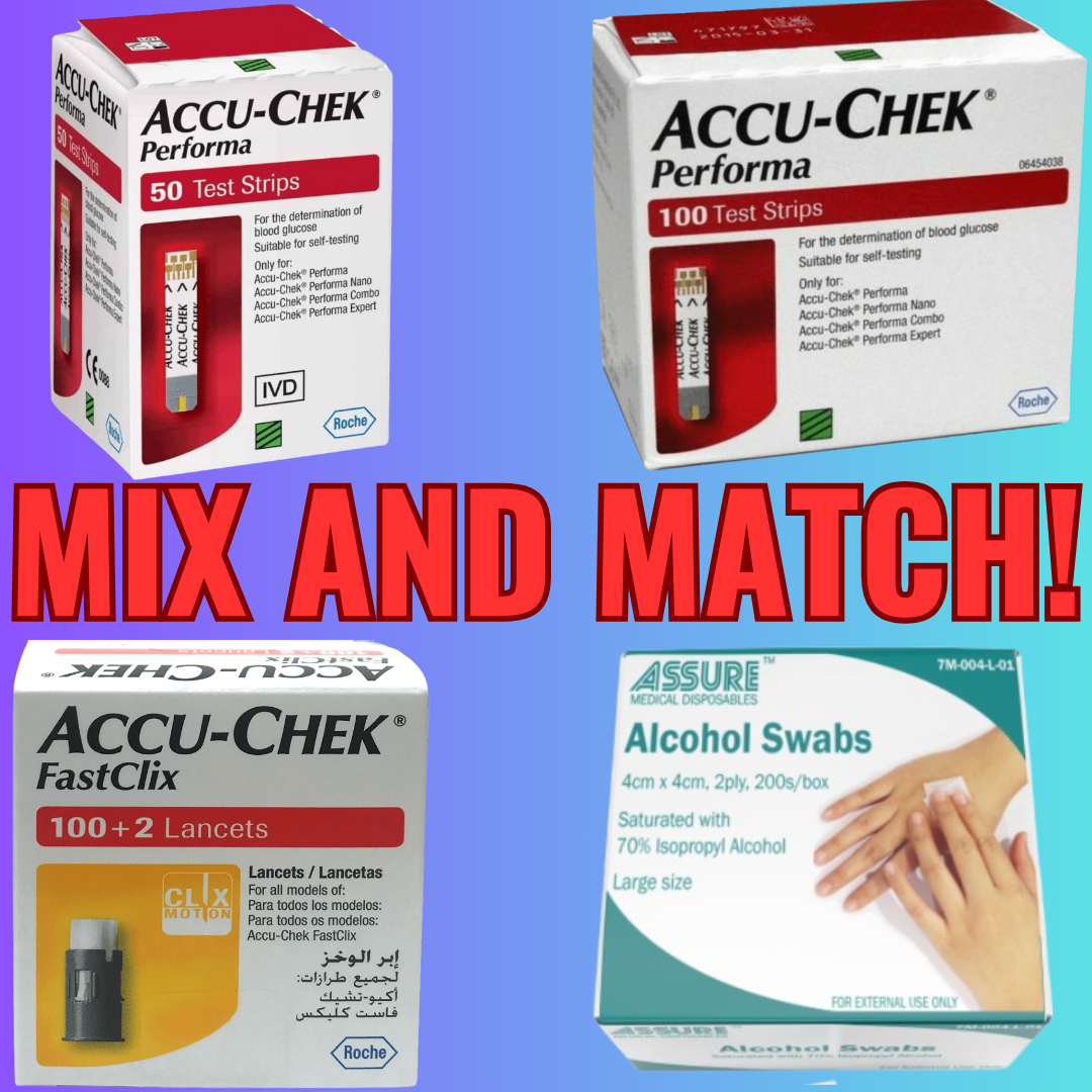 Accu Chek Performa Test Strips Blood Glucose Device Diabetes Monitor