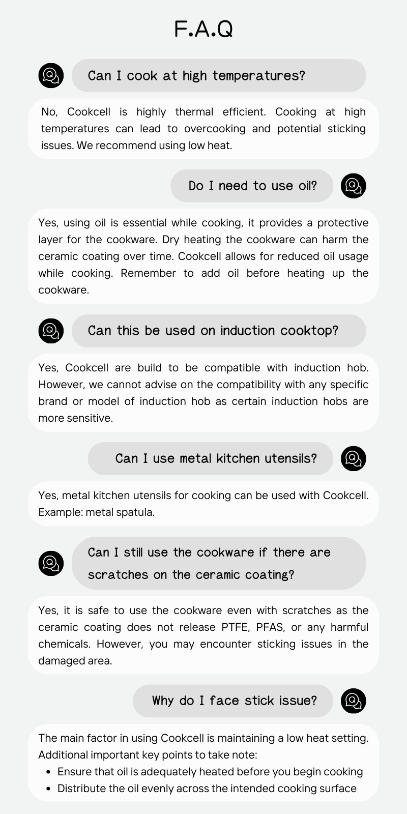 Cookcell Blackcube Hybrid Wokpan - 28cm / 30cm │ Double Sided Non-Stick ...