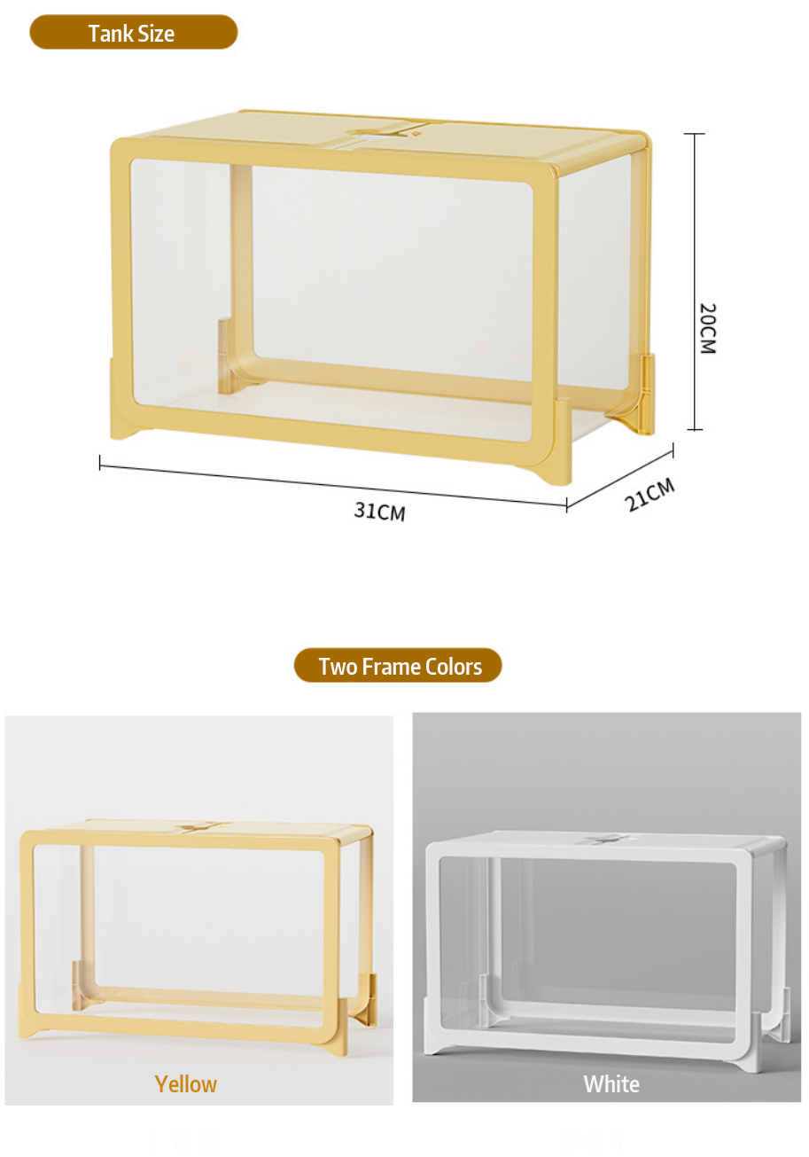 Photo inspiration: Fresh Look at Sg Stock Desktop Fish Tank Aquarium Turtle Tank Goldfish Tank