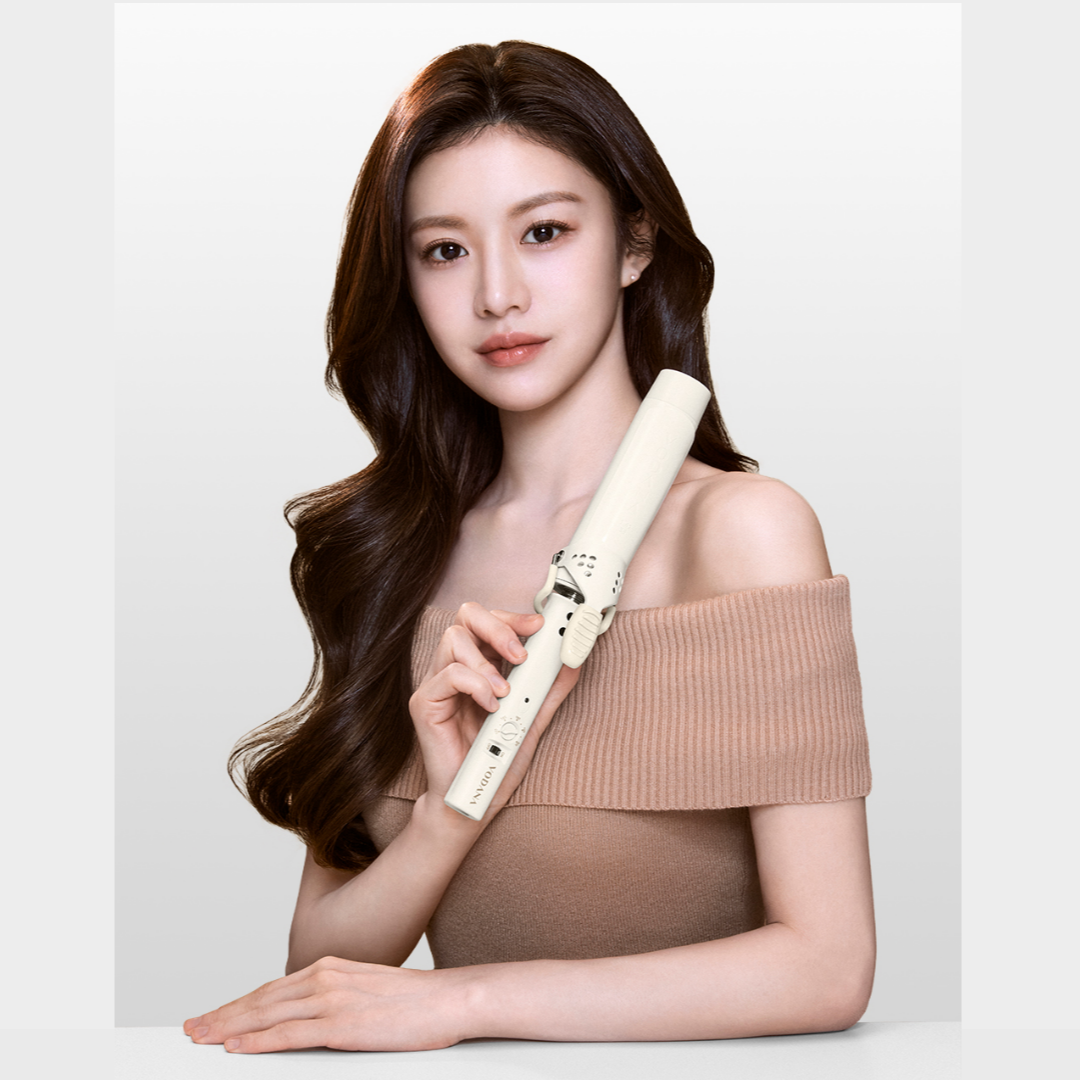 [VODANA]Best Iron 36MM Glam Wave Curling Iron Sticker Free Volt 36 mm ...