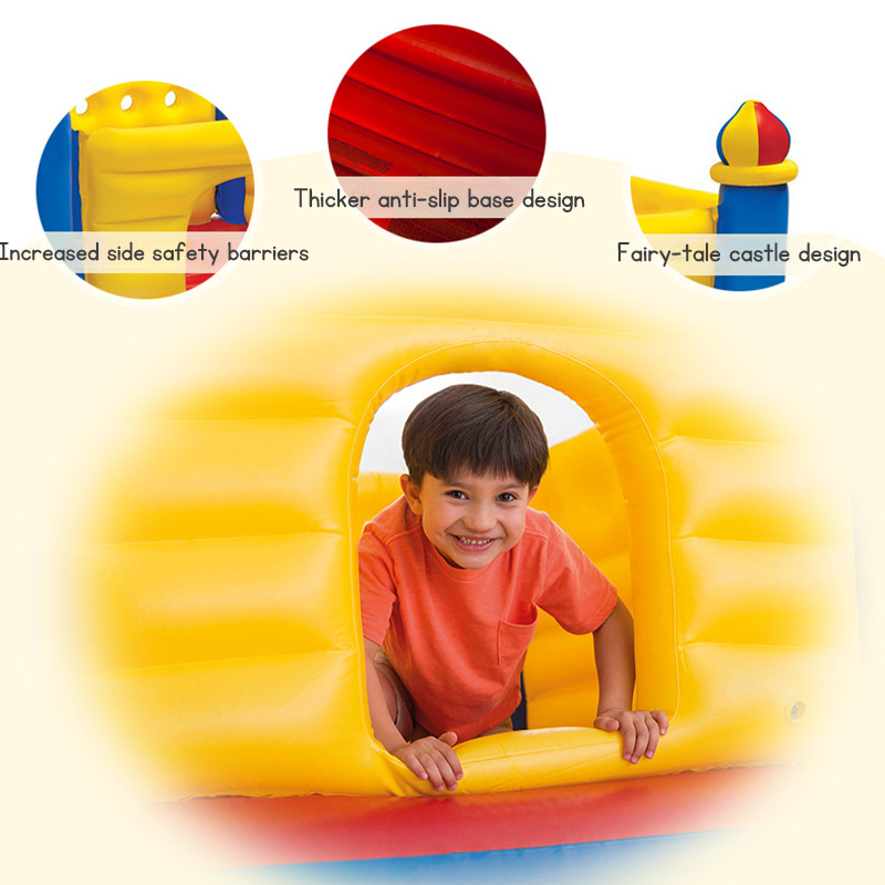 Bouncy Castle Inflatable Castle Trampoline for kids kids game Jumping ...