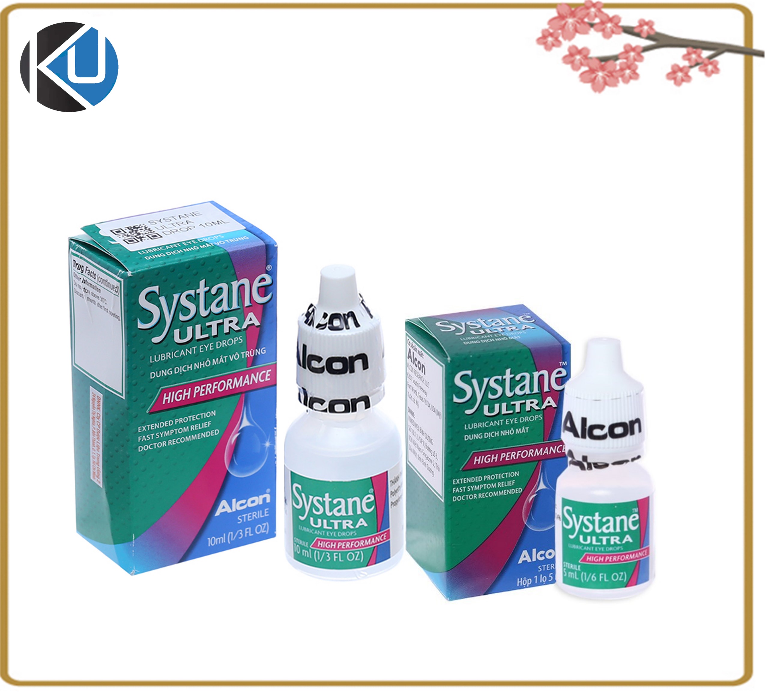 (E:2027/28) Alcon Systane Ultra 5ml/10ml Ultimate Lubricant Eye Drops ...