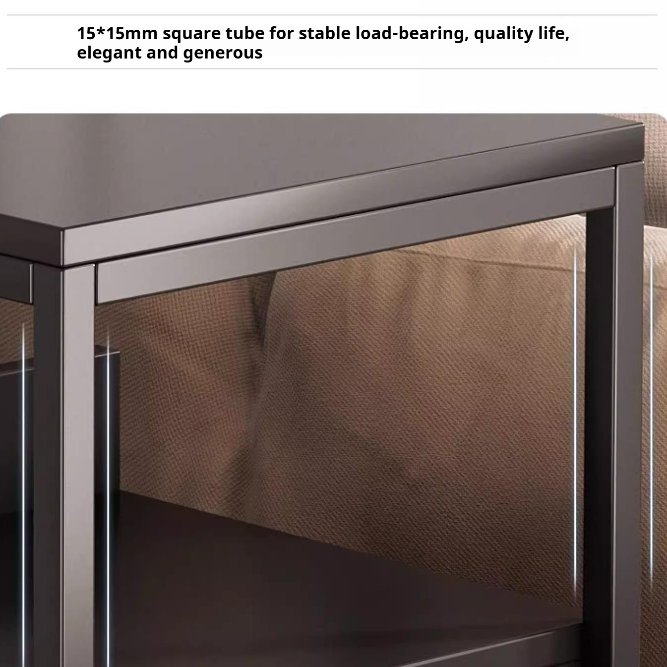 SNB Living Room Movable Side Cabinet With Wheels Small Coffee Table ...