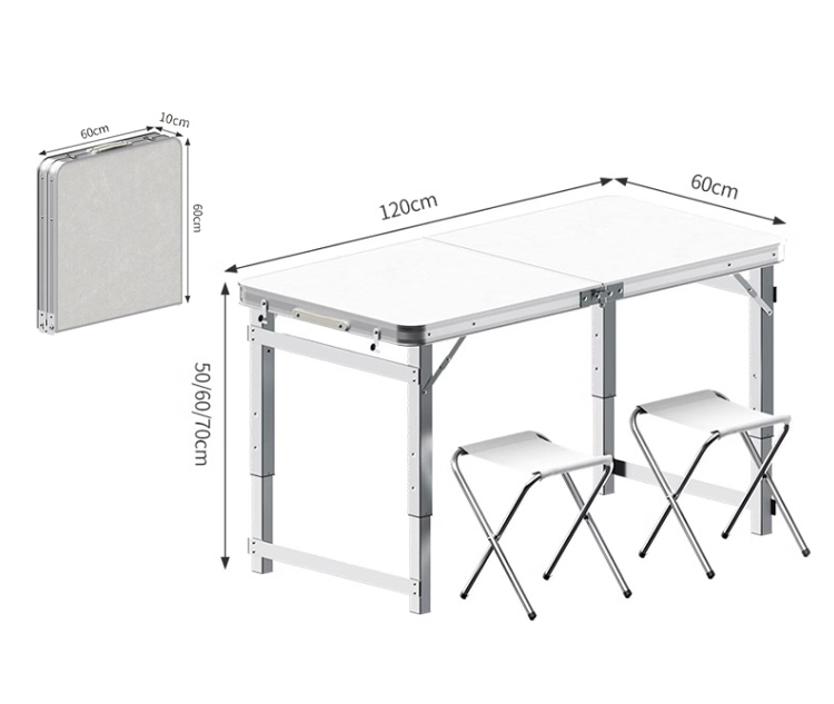 【LILI.SG】Folding table foldable outdoor table portable liftable ...