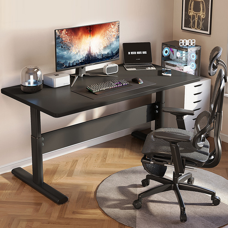 OSUM Table Ergonomic Table Height Adjustable PC Gaming Table Office ...