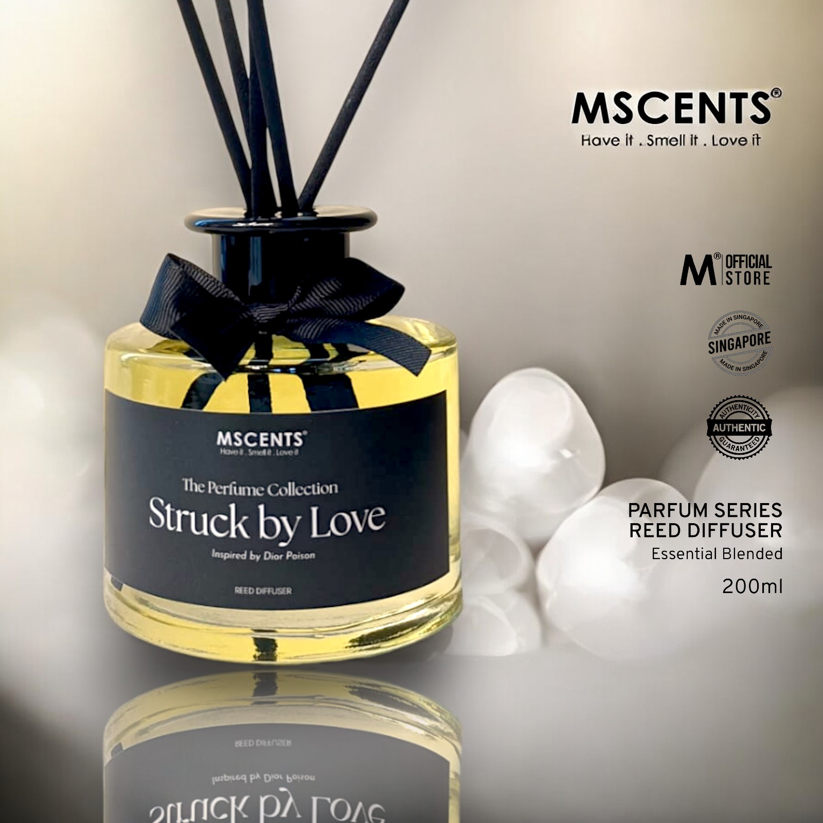 Reed Diffuser Parfum Series 235ml, Luxury Fine Fragrance Edition ...