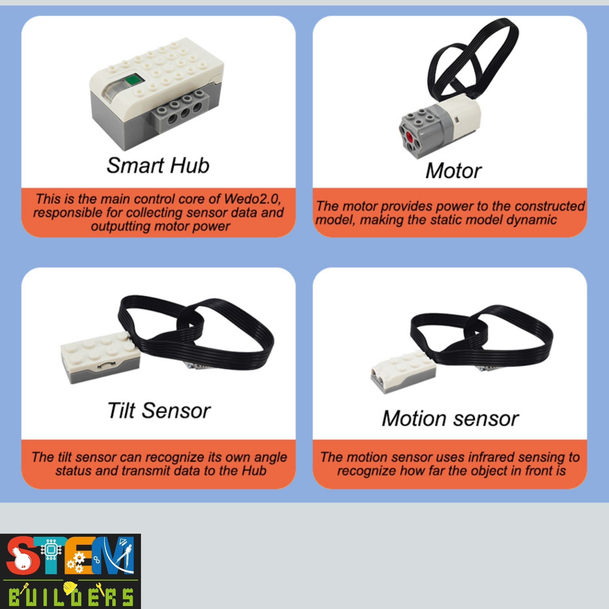 SG Seller| Lego WeDo Compatible| Robotics 90 Days Warranty