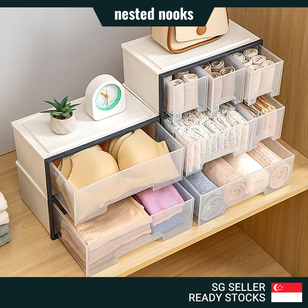 Multipurpose Stackable Medicine Box, Hardware Tools, Wardrobe Innerwear ...