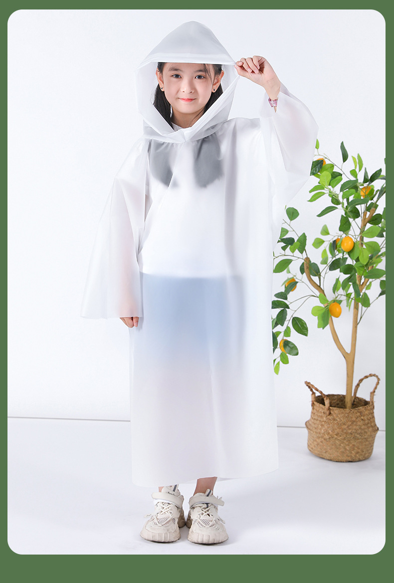 🇸🇬SG Disposable Raincoat For Adult and Kids Portable Raincoat Pocket ...