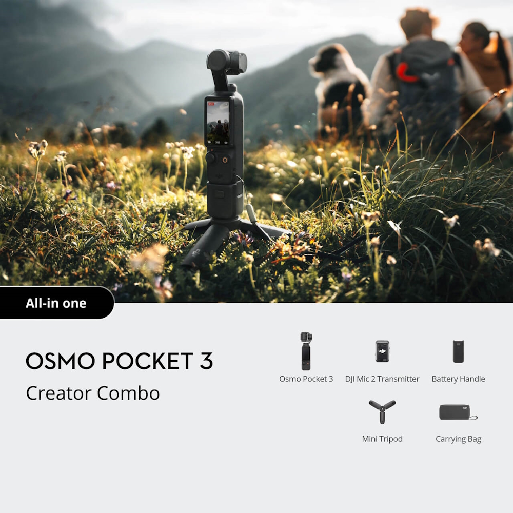 Bolsa De Transporte ULANZI YY08 Para DJI Osmo Pocket 3 | Estuche A Prueba De Salpicaduras | Para Accesorios Creator Combo | Correa De Hombro Incluida