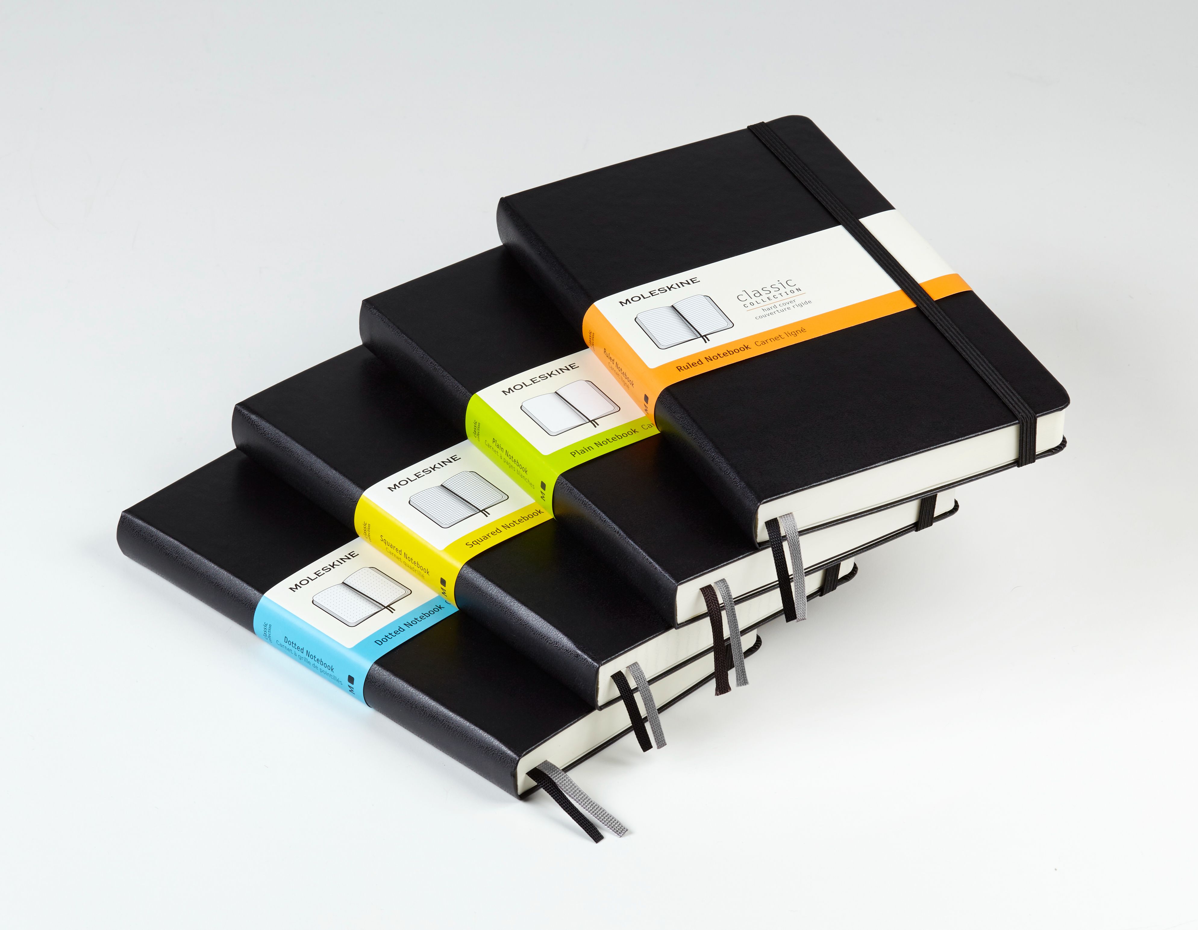 Moleskine Classic Notebook Large Hard cover expanded 400 pages | Shopee ...