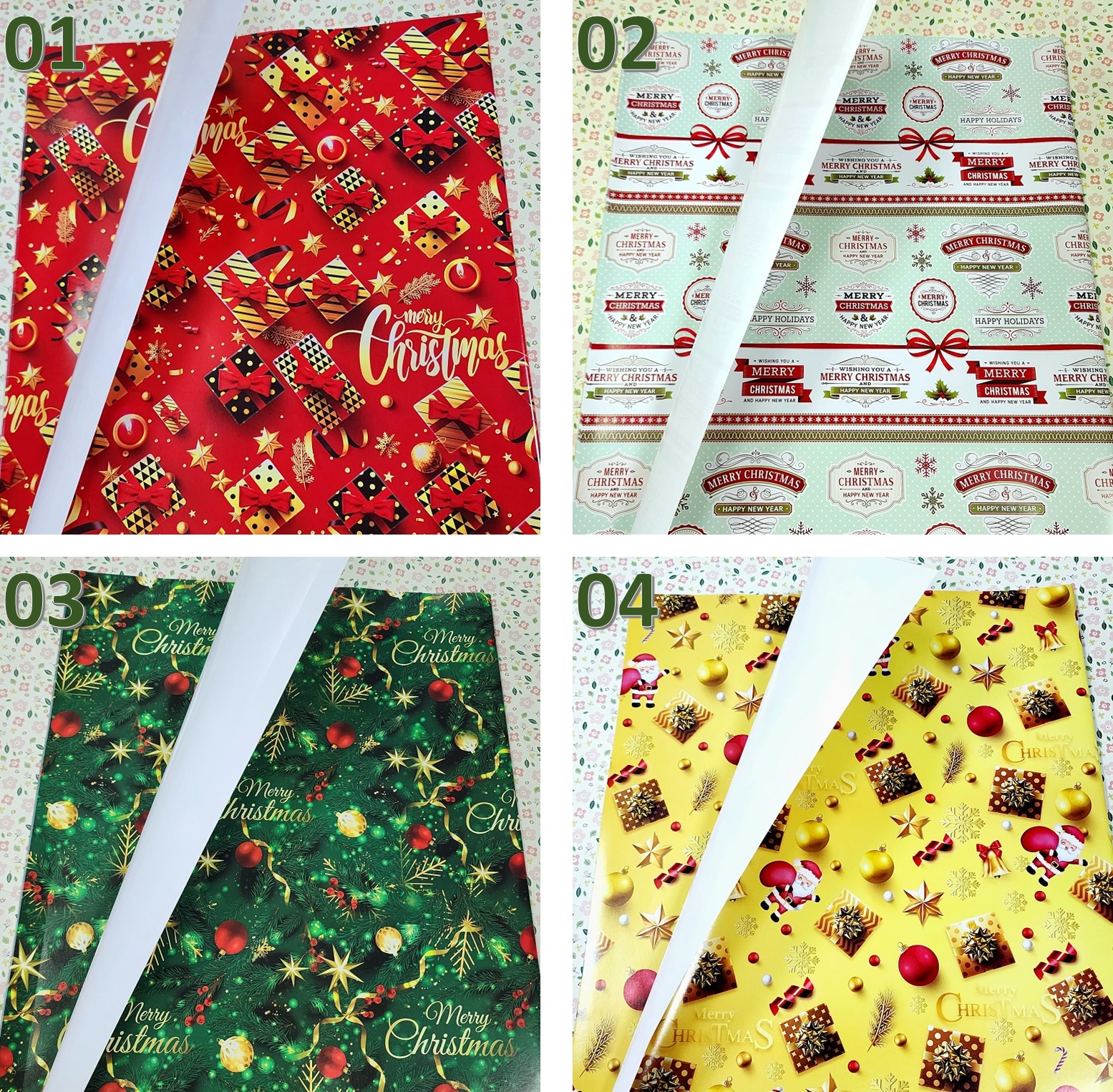 [5 Sheets Bundle] [WRP 29] Wrapping Paper | Gift Wrapper | Christmas ...