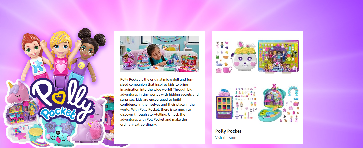 Polly Pocket 2 Dolls And 25 Accessories Fashion Pack - Assorted ...