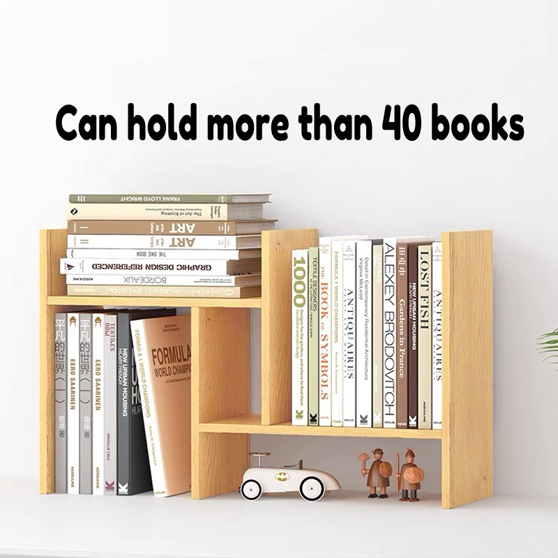 Adjustable Book Shelf/Portable Office Table Book Rack Multipurpose ...
