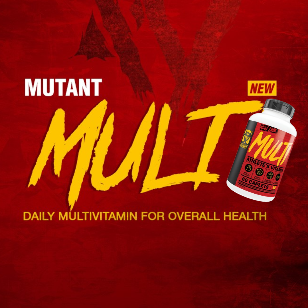 Mutant MULTI Vitamin, with High Potency Daily Formula for Bodybuilders ...