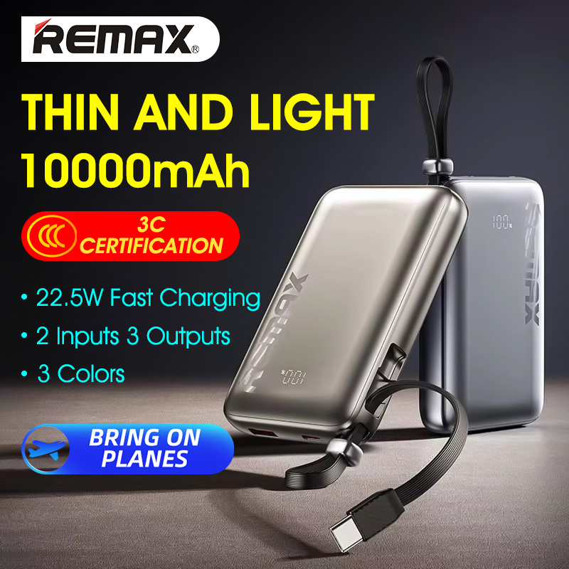 HXR Remax 10000mAh Power Bank CCC Certification 22.5W Fast Charging ...