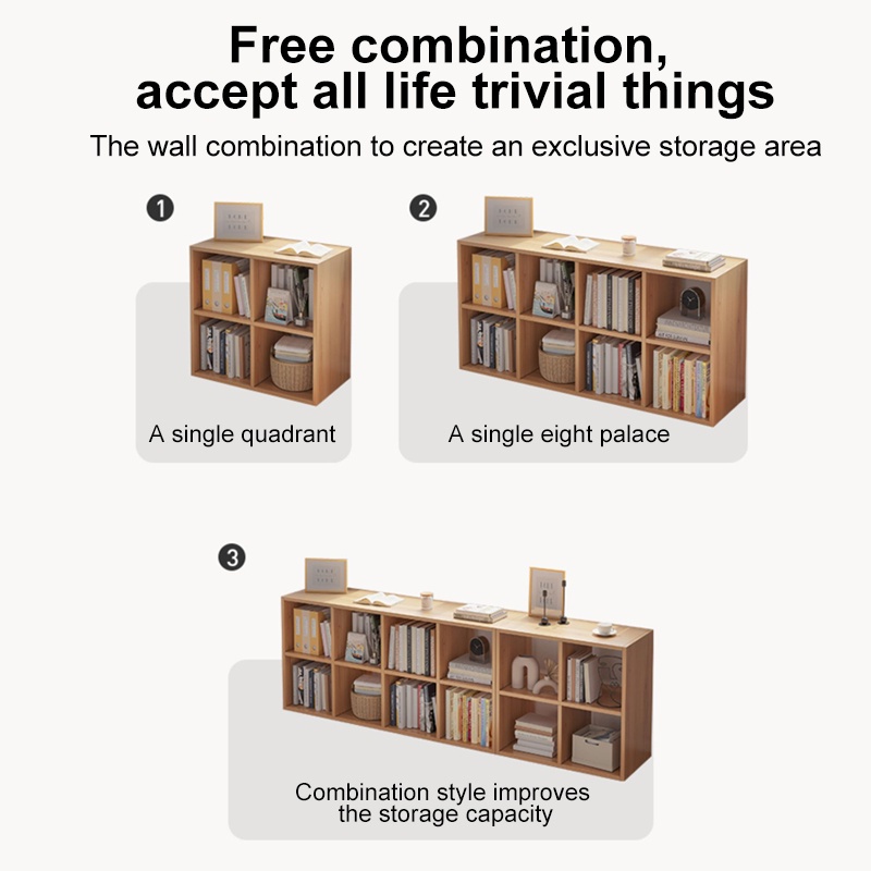 OSUM Book shelf Cabinet Random Combination Of Storage Display Cabinet ...
