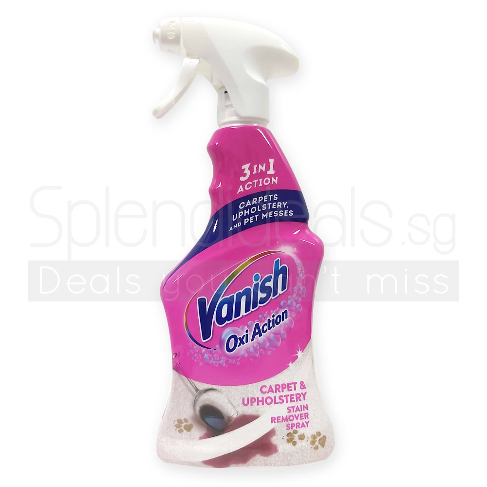 [ SPLENDIDEALS SG ] VANISH STAIN REMOVER CARPET CLEANER + UPHOLSTERY ...