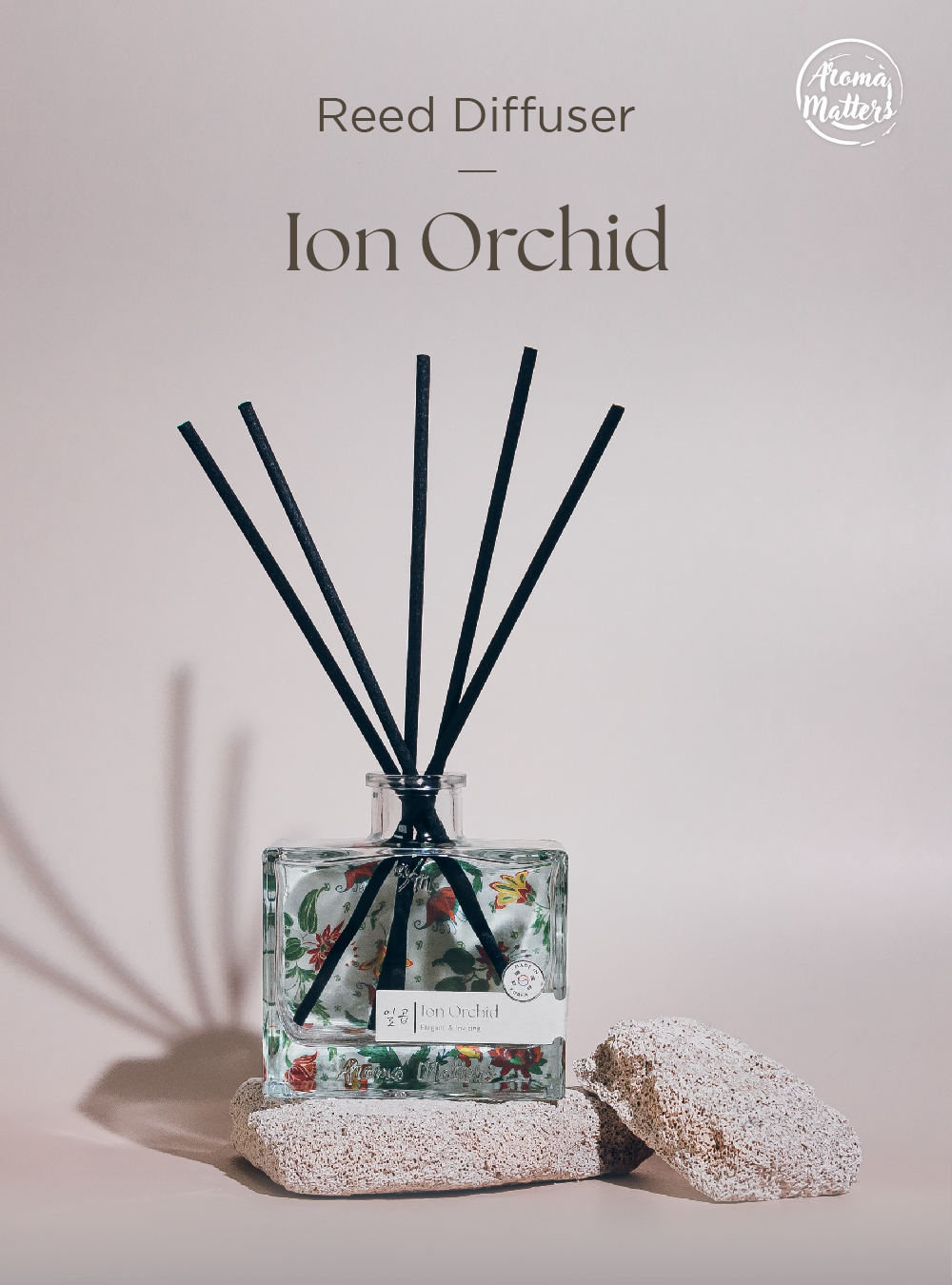 Aroma Matters Ion Orchid Reed Diffuser Made in Korea 120ml and 250ml ...