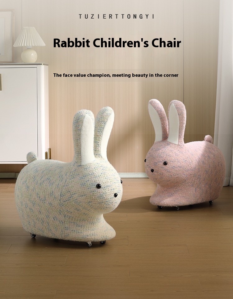「Bunny Pet Armchair | Plush Rabbit-Shaped Design | Kids Room Nursery SG ...
