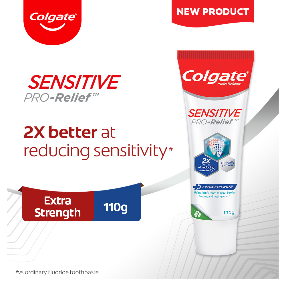 COLGATE Sensitive Pro Relief Extra Strength 110g | Shopee Singapore