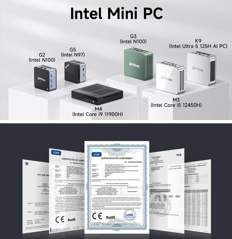 GMKtec NUCBOX G5 - INTEL N97 PROCESSOR (12GB DDR5 RAM - 512GB M.2 ...