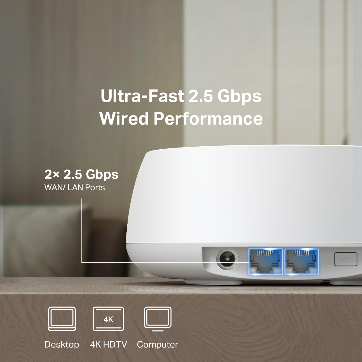 [Full Coverage] Deco BE25 WiFi 7 BE5000 Whole Home Mesh System Seamless ...