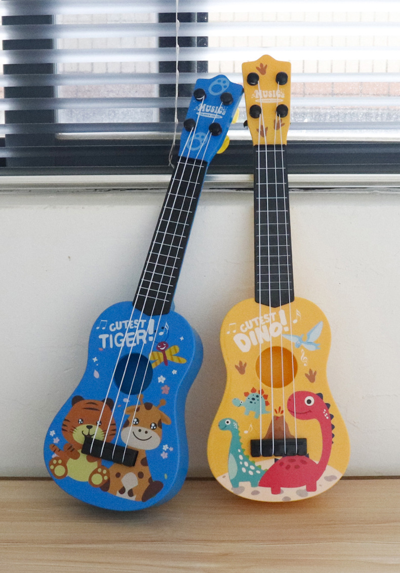 [SG Seller]Children's Mini Guitar Toy: Playable, realistic ukulele ...