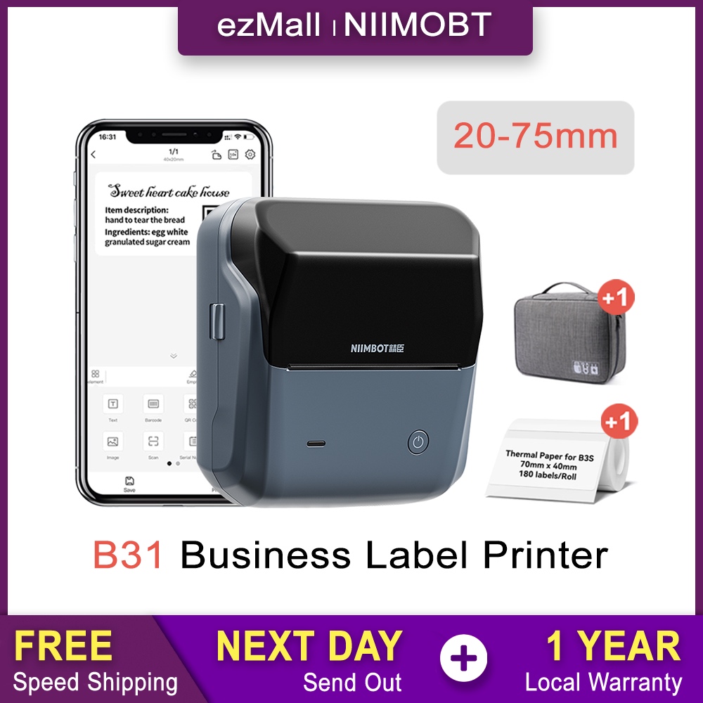 niimbot-label-printer-b31-20-75mm-bluetooth-portable-thermal-sticker