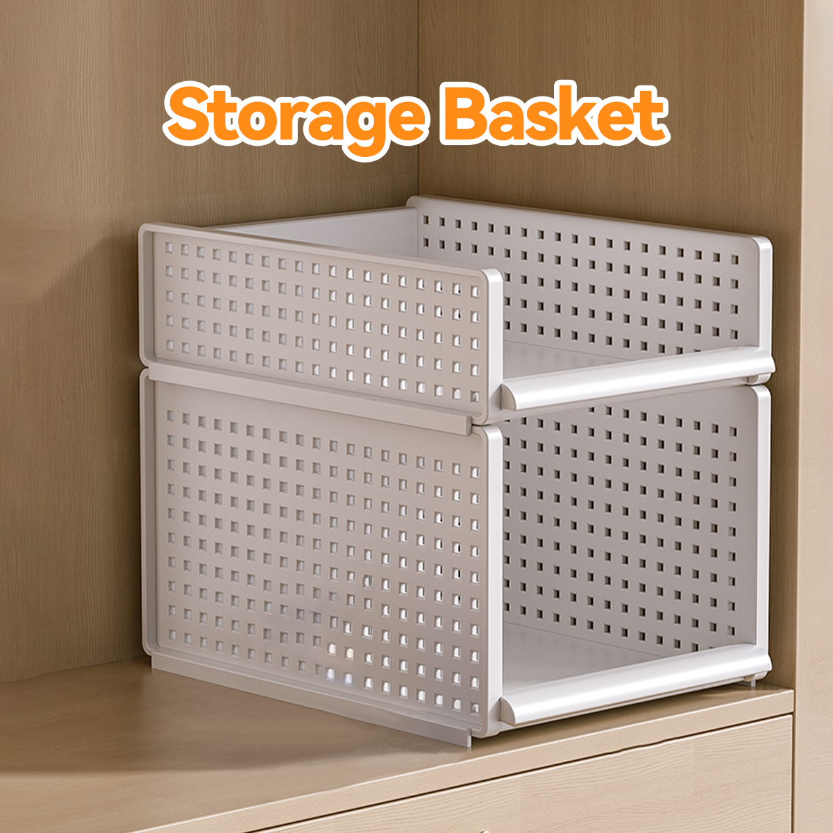 【HM】SG STOCK Extendable Storage Basket Multipurpose Kitchen Living Room ...