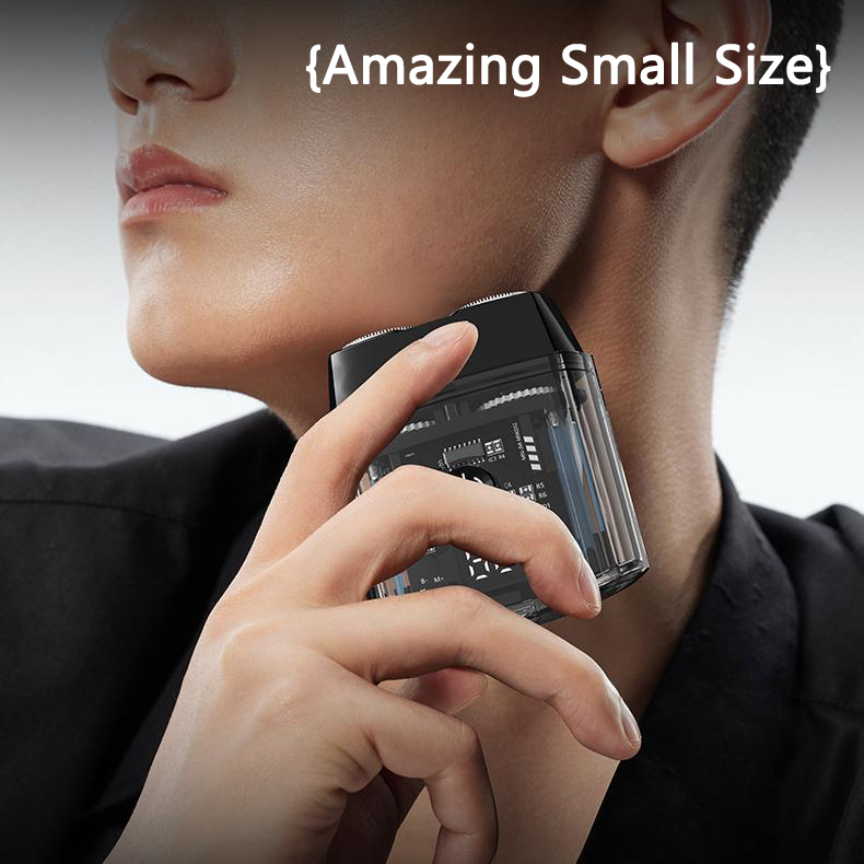 SG【IN STOCK】Double Head Shaver for man Electric Shaver Type C Recharge ...