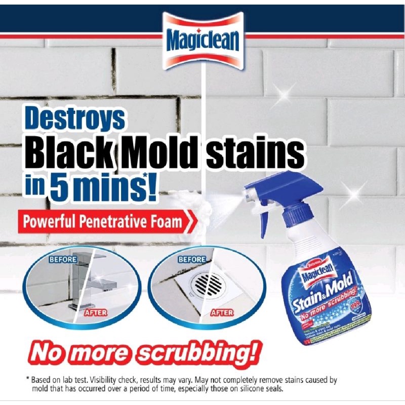 MAGICLEAN Stain & Mold 400ml | Available in Trigger & Refill | Shopee ...