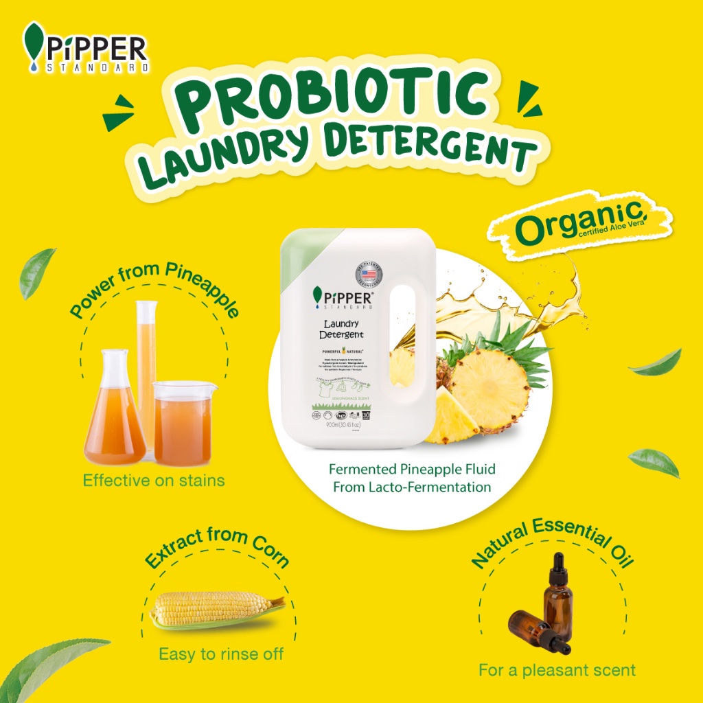 Pipper Standard Laundry Detergent Eucalyptus Refill 750ml ...