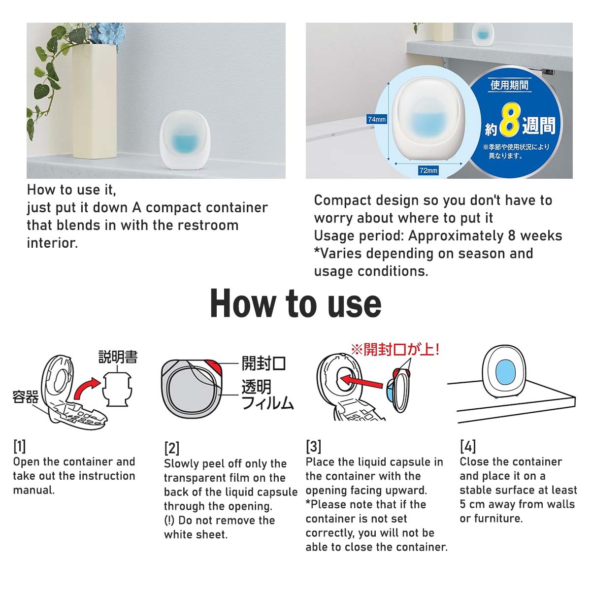 S.T Deox Toilet Deodorant Stand - Air Freshener/ Toilet Deodorizer ...