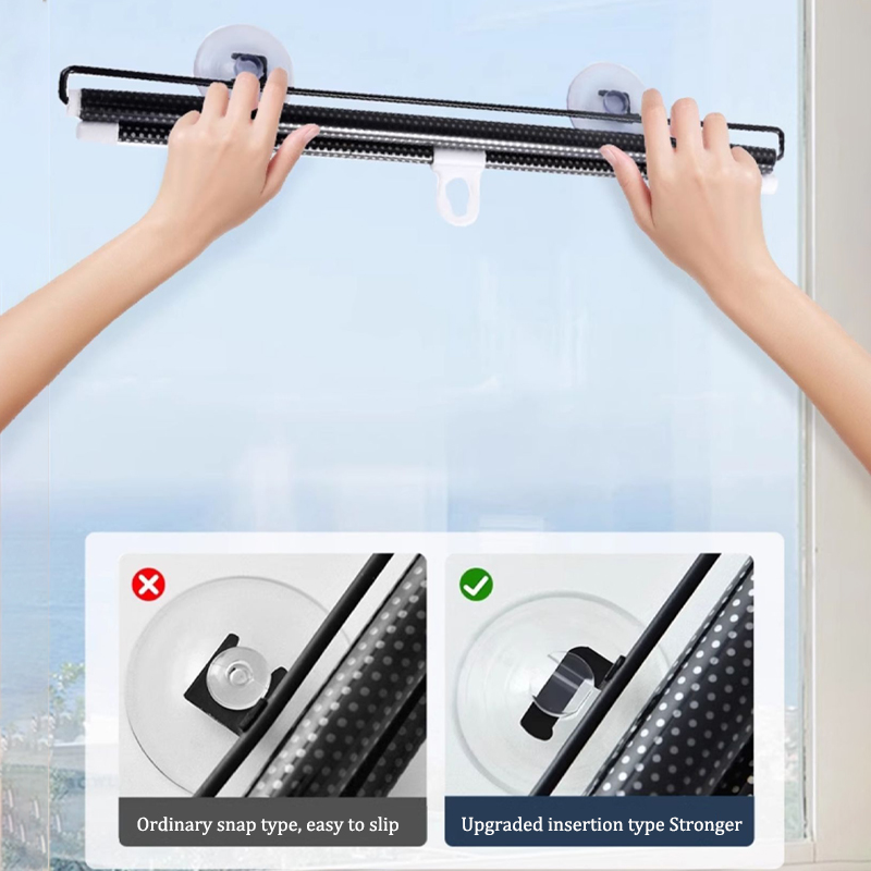 Retractable Adjustable Sunshade Curtain /Blackout curtain /Removable ...