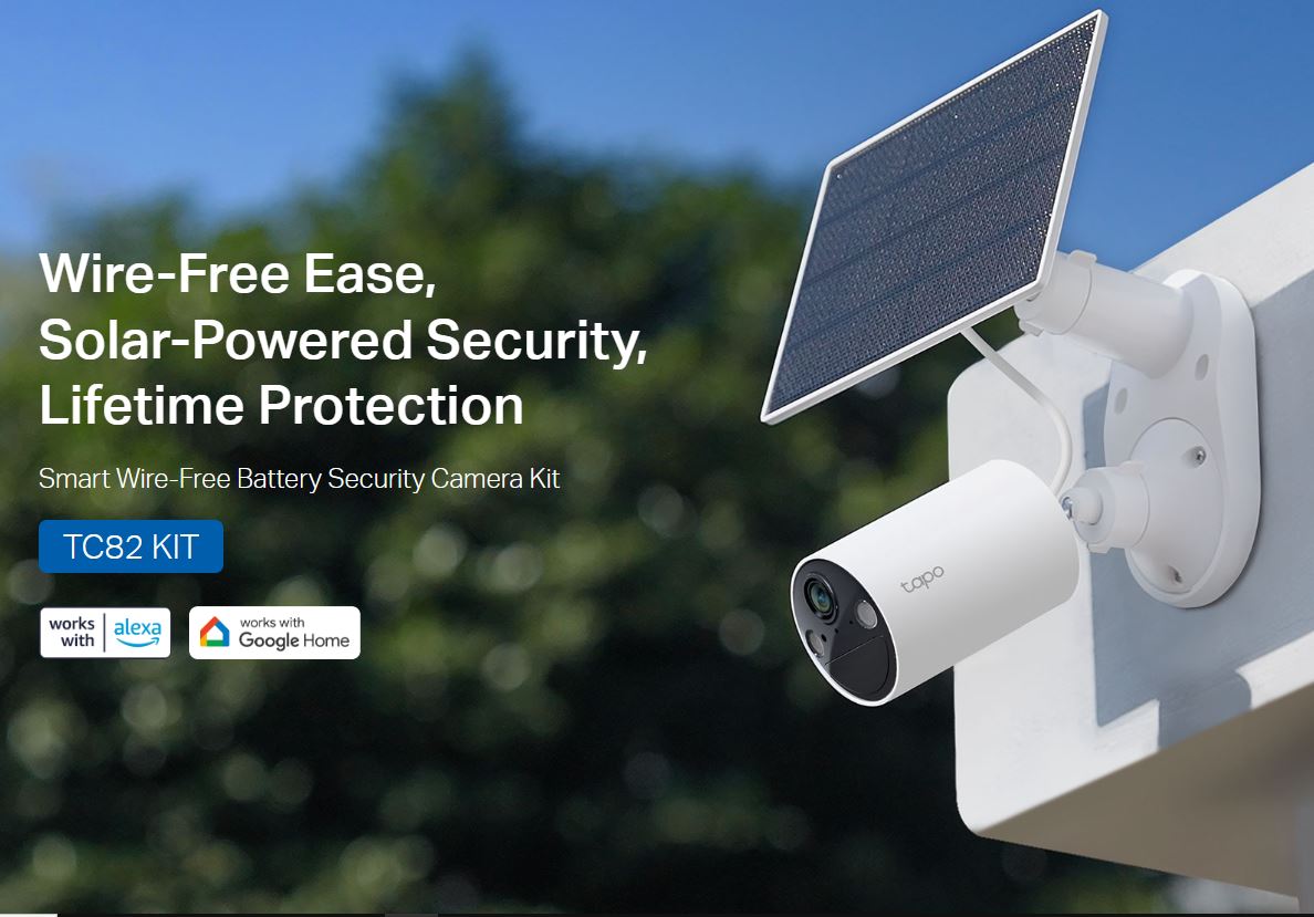 TP-Link Tapo TC82 Kit Solar-Powered Security Camera | Shopee Singapore