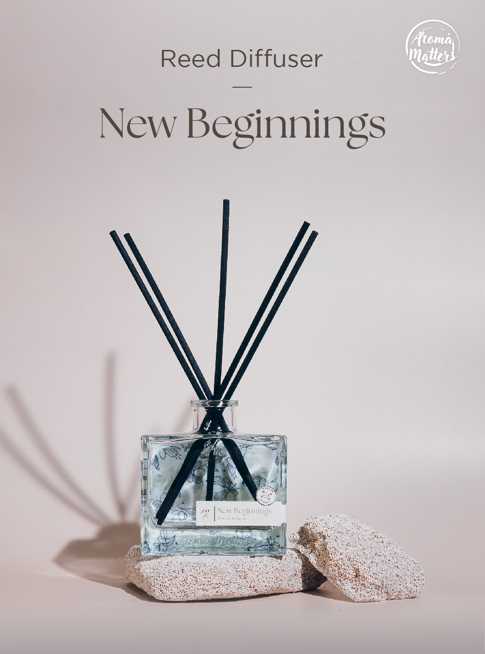 Aroma Matters New Beginning Reed Diffuser Made In Korea 120ml and 250ml ...
