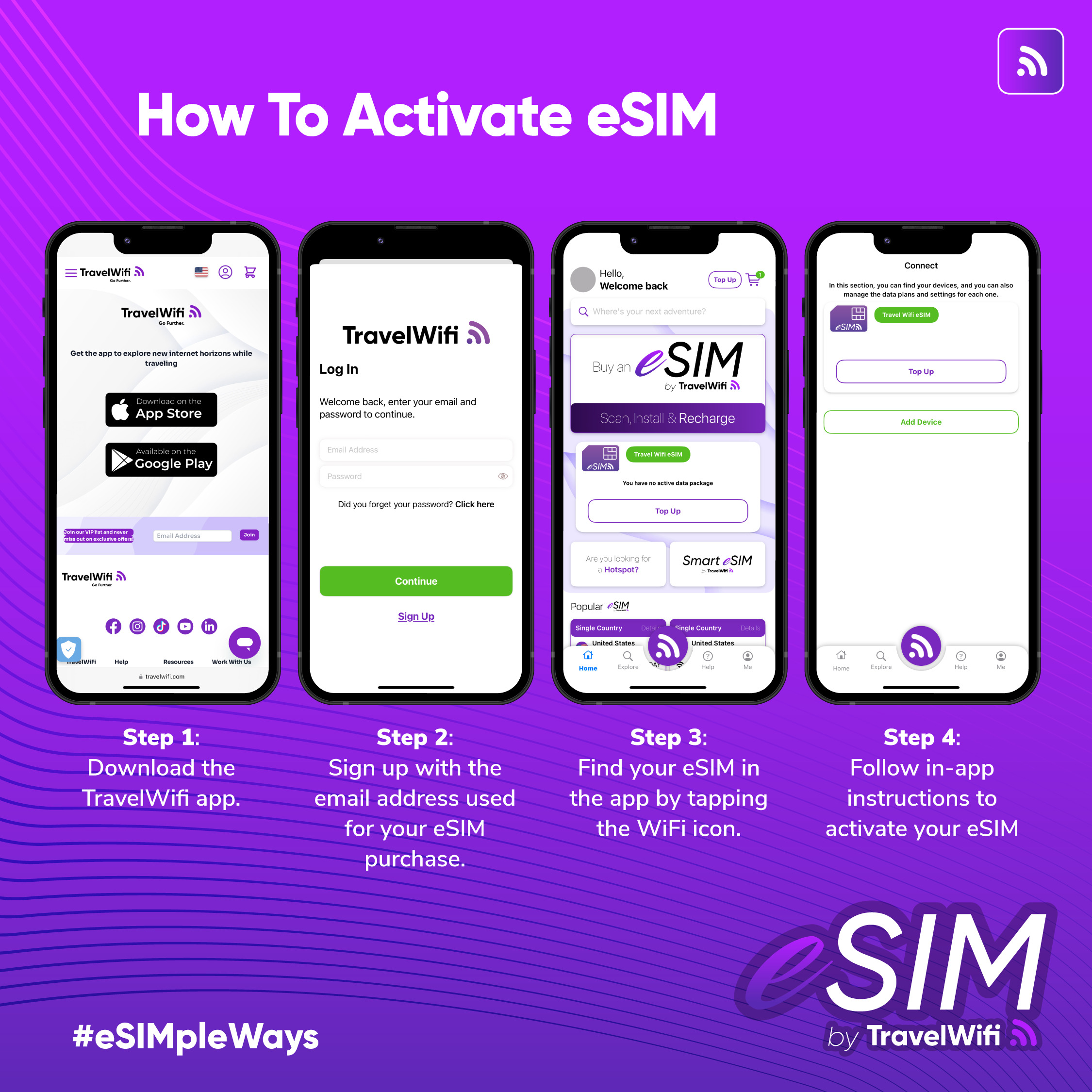 TravelWifi - South Korea eSIM Flexible Data | South Korea Travel eSIM ...