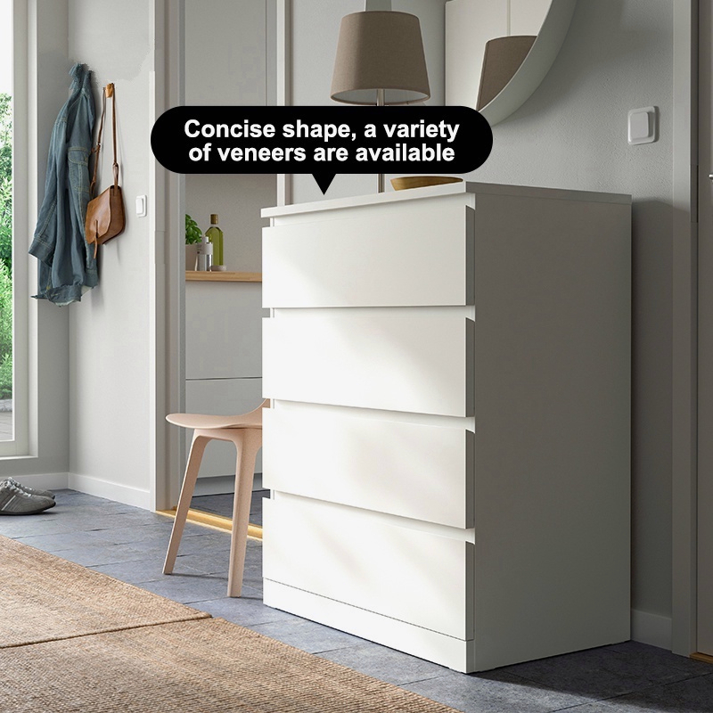 OSUM Solid Wood Drawer Storage |Bucket cabinet simple modern bedroom ...