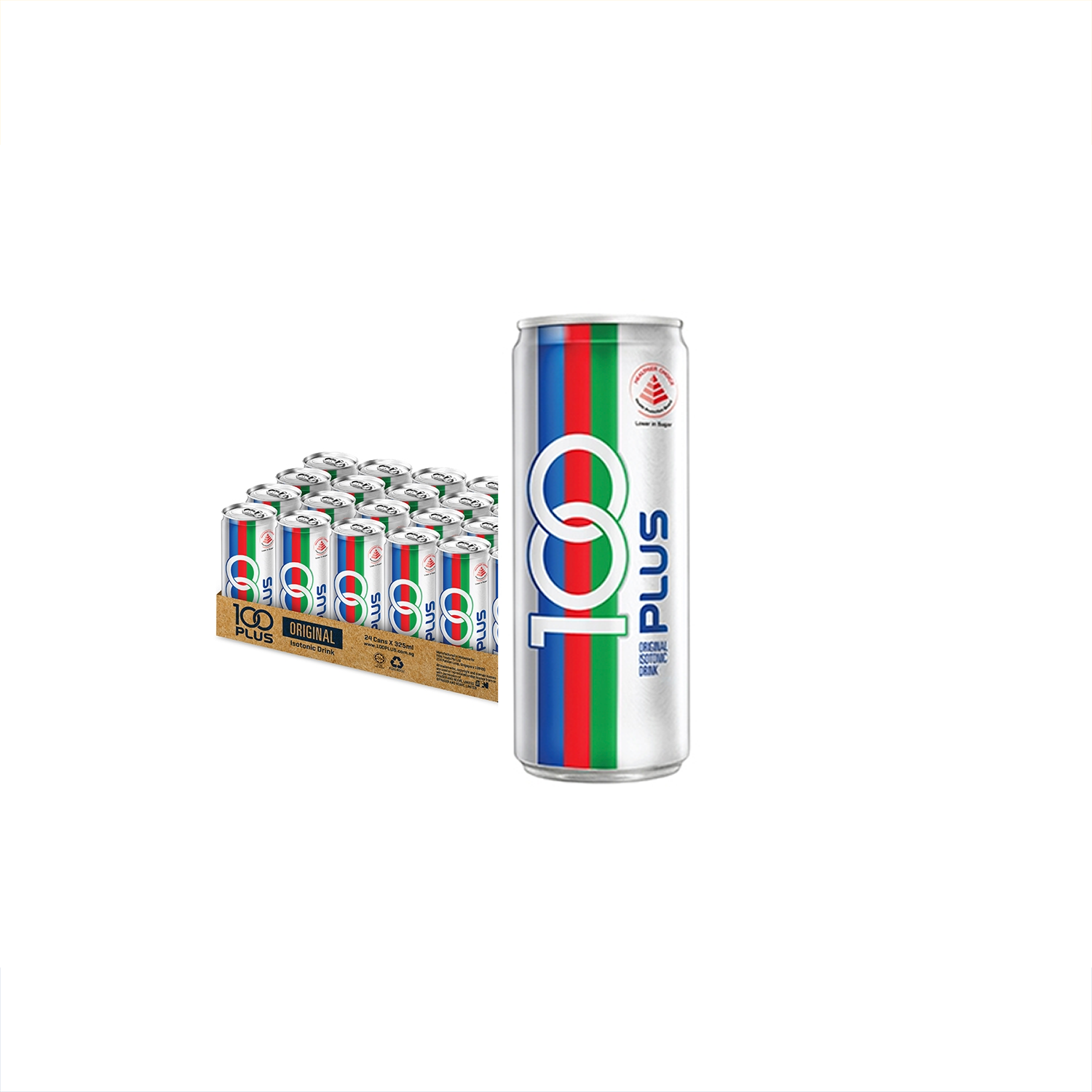 100 Plus Original Can Drink Carton (325ml x 24) | Shopee Singapore
