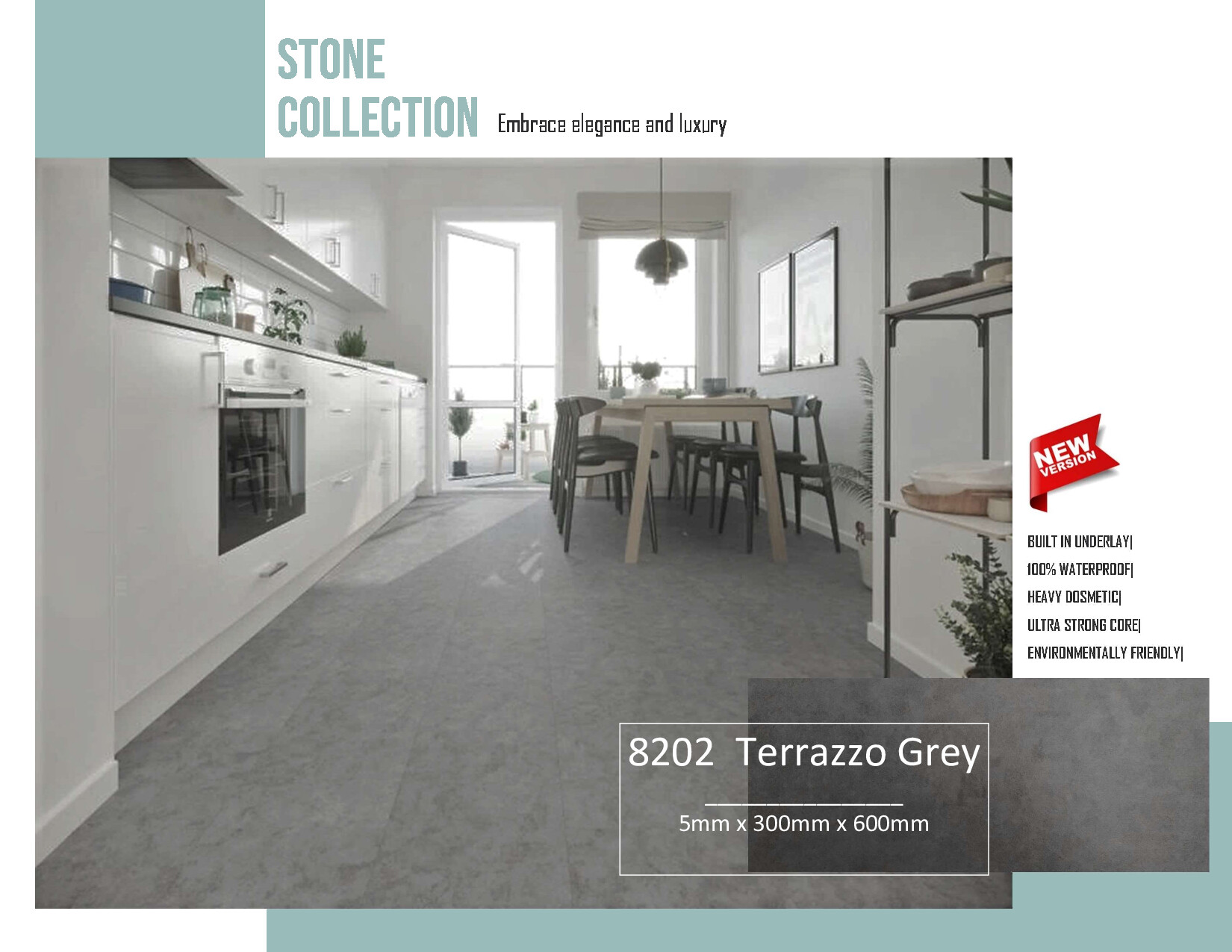 [SG SELLER] Marble & Gigantic Stone Vinyl Series LVT (per Square Foot